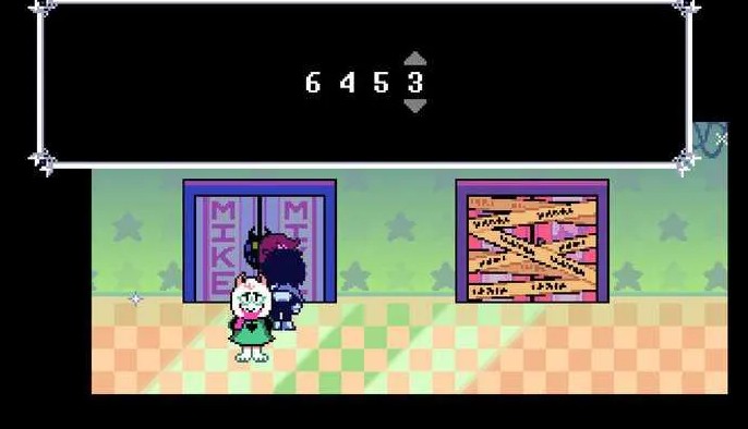 Комната Майка и код-пароль от нее в Дельтарун (Deltarune)