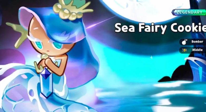 Гайд на Sea Fairy Cookie (Сиа Фейри) в Cookie Run Kingdom: билд и топпинги